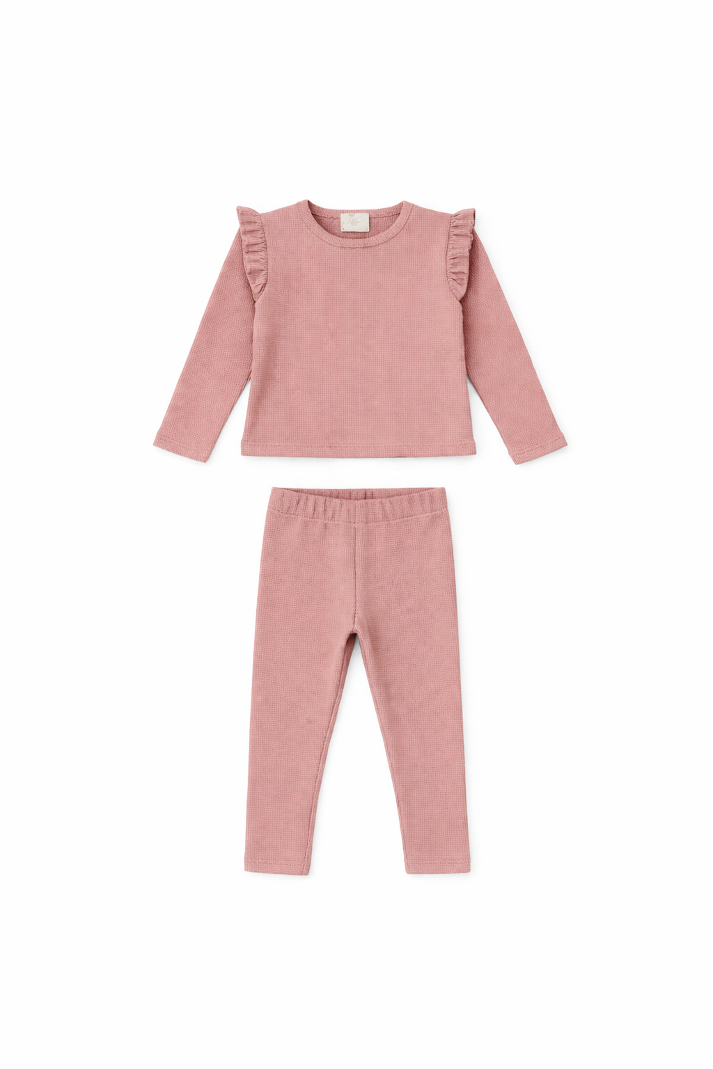 Ribbed Cotton Pajama Set