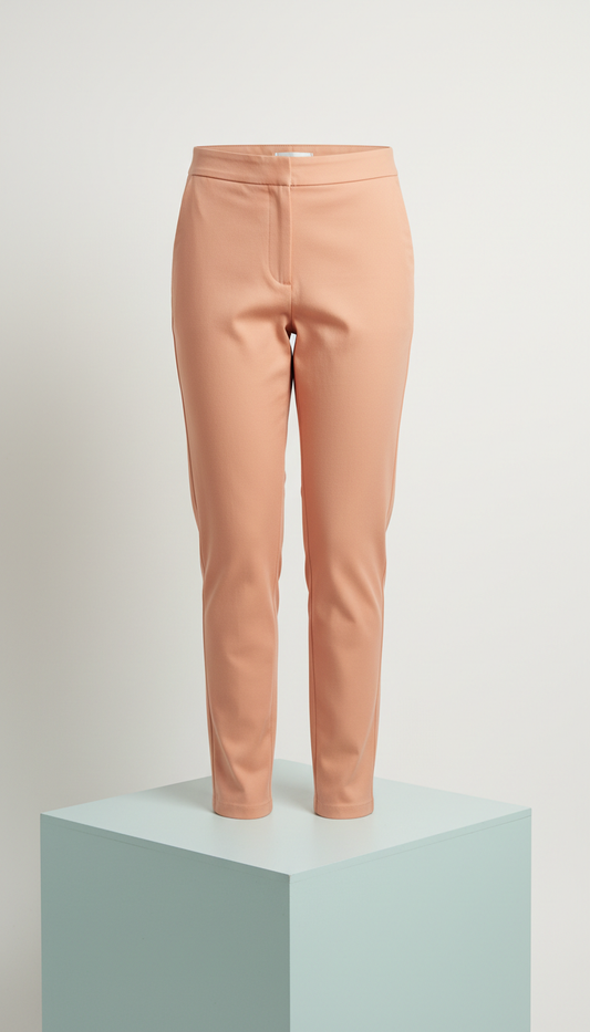 Apricot Pop Twill Pants