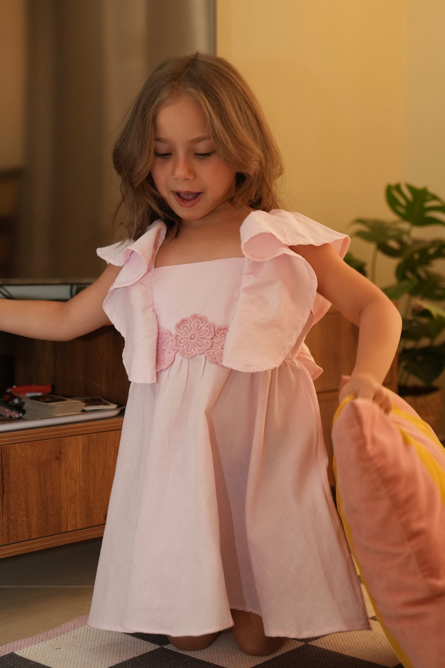 Floral Pink Dress