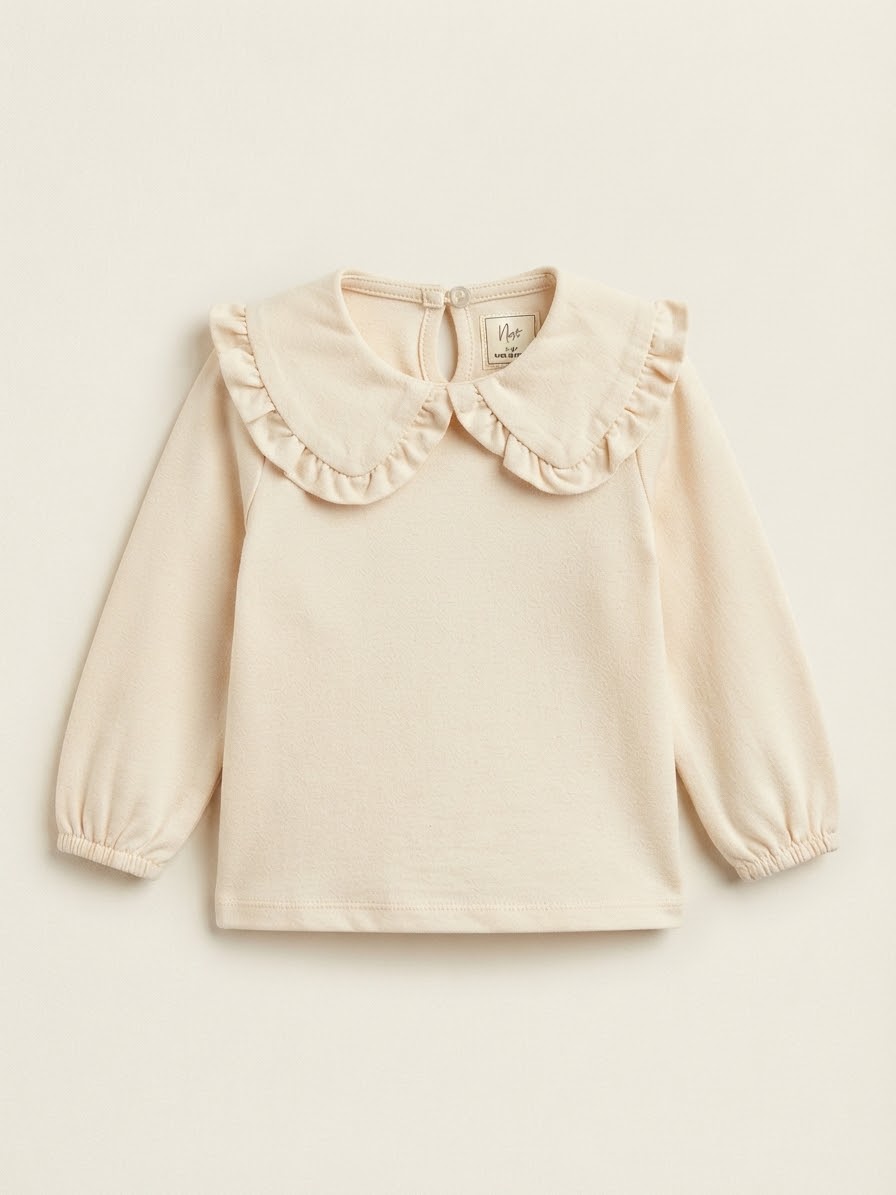 Girls Statement Collar Blouse