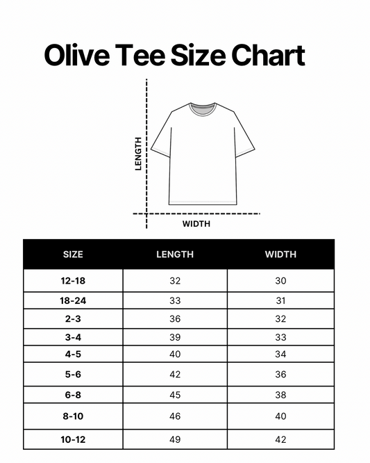 Olive Leaves tee